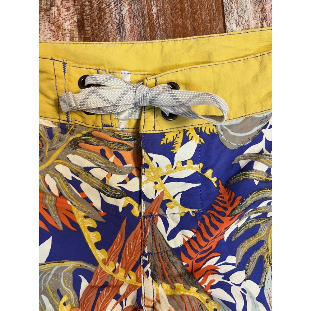 Patagonia Barely Baggies Shorts 2.5 Joya Flora Violet Blue Womens 6 - Picture 5 of 12